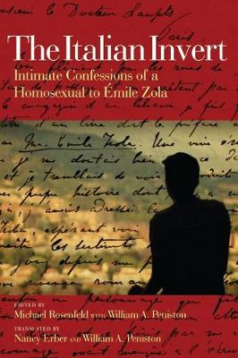 The Italian Invert - Intimate Confessions of a Homosexual to Emile Zola book
