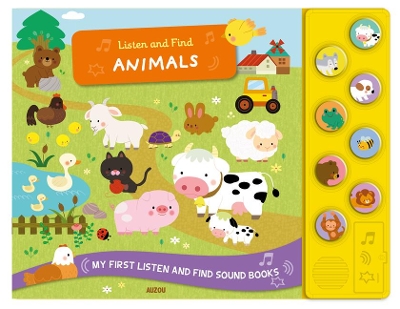 Listen and Find: Animals book