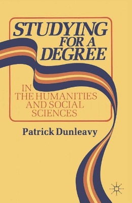 Studying for a Degree book