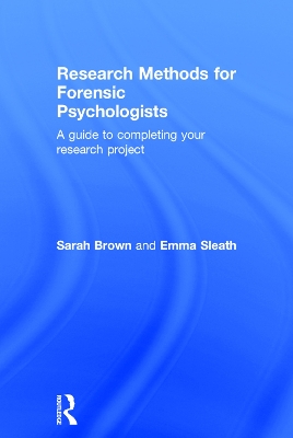 Research Methods for Forensic Psychologists book