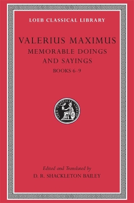 Valerius Maximus by Valerius Maximus