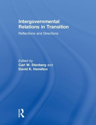 Intergovernmental Relations in Transition book