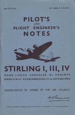 Air Ministry Pilot's Notes book