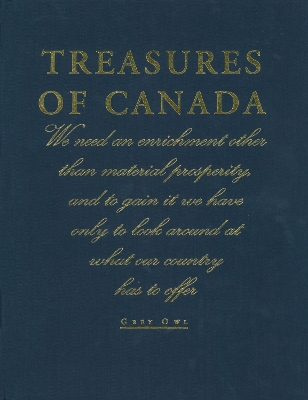 Treasures of Canada book