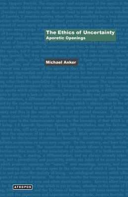 Ethics of Uncertainty book