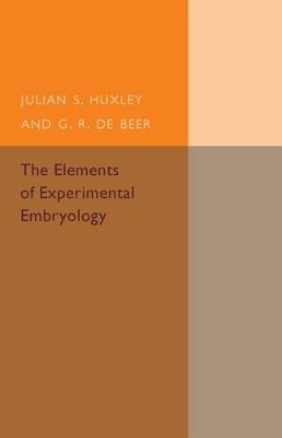 Elements of Experimental Embryology book