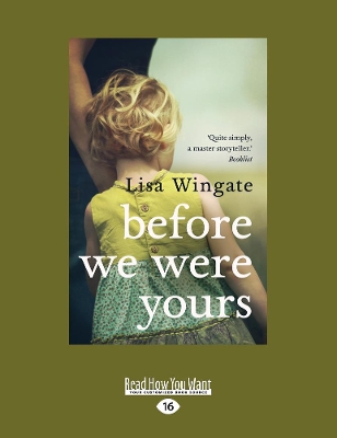 Before We Were Yours by Lisa Wingate