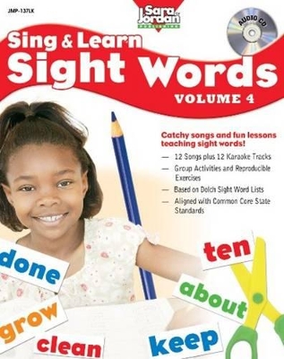 Sing & Learn Sight Words: Volume 4 book