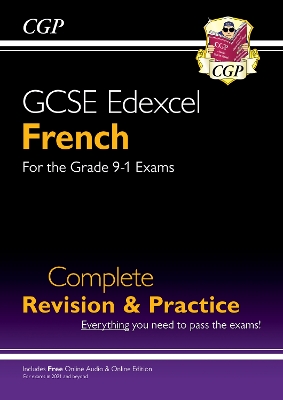 New GCSE French Edexcel Complete Revision & Practice (with CD & Online Edition) - Grade 9-1 Course book