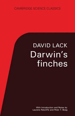 Darwin's Finches book