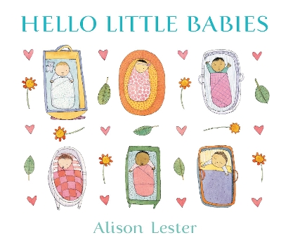 Hello Little Babies board book by Alison Lester