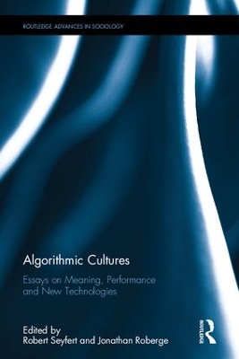Algorithmic Cultures book
