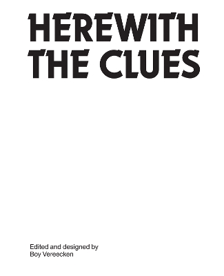 Herewith the Clues book