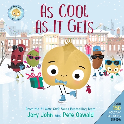 The Cool Bean Presents: As Cool as It Gets: Over 150 Stickers Inside! A Christmas Holiday Book for Kids by Jory John