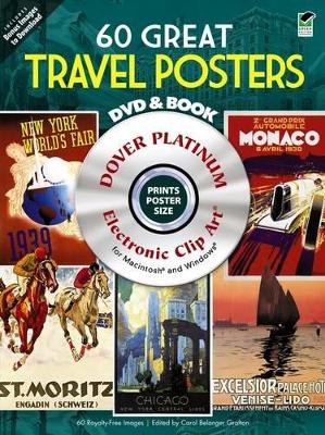 60 Great Travel Posters Platinum DVD and Book book