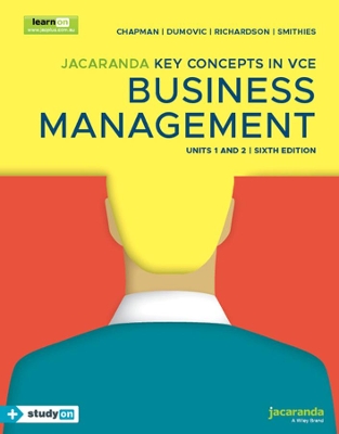 Jacaranda Key Concepts in VCE Business Management Units 1&2 book