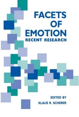 Facets of Emotion by K. R. Scherer
