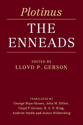 Plotinus: The Enneads book