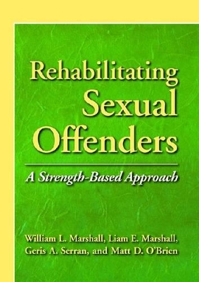 Rehabilitating Sexual Offenders book