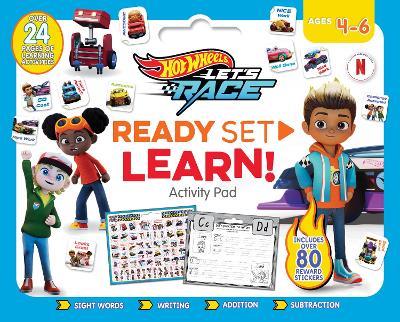 Hot Wheels: Ready Set Learn! Activity Pad (Mattel: Ages 4-6 Years) book