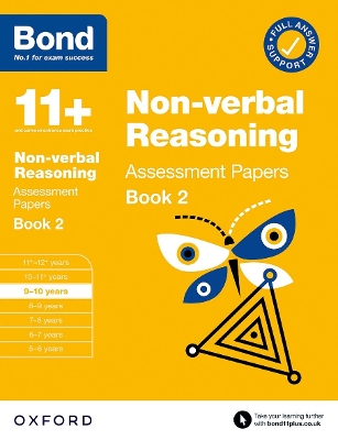 Bond 11+ Non-verbal Reasoning Assessment Papers 9-10 Years Book 2: For 11+ GL assessment and Entrance Exams book