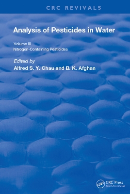 Anal Of Pest In Water Anal Nitrogen Cont Pest book