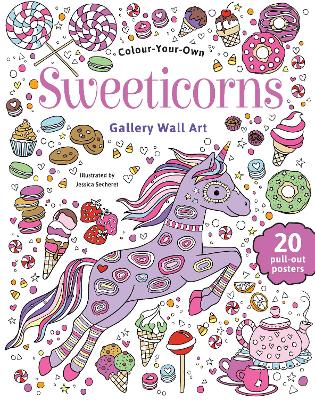 Colour Your Own Sweeticorns book