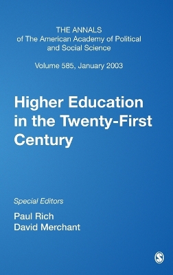 Higher Education in the Twenty-First Century by Paul Rich