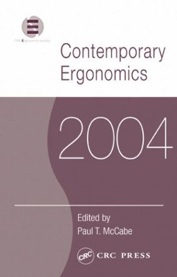 Contemporary Ergonomics by Paul T. McCabe