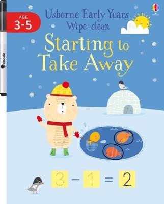 Early Years Wipe-Clean Starting to Take Away book