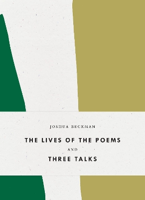 Lives of the Poems and Three Talks book