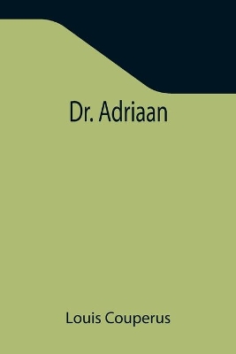 Dr. Adriaan book