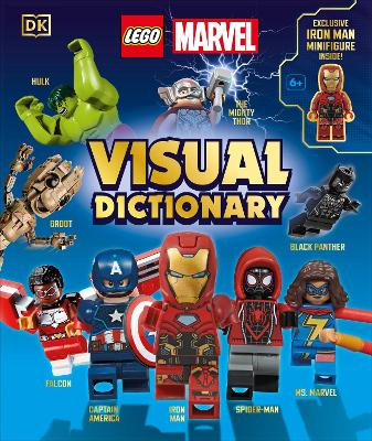 LEGO Marvel Visual Dictionary: With Exclusive LEGO Iron Man Minifigure book
