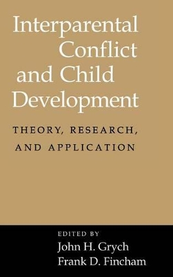 Interparental Conflict and Child Development book