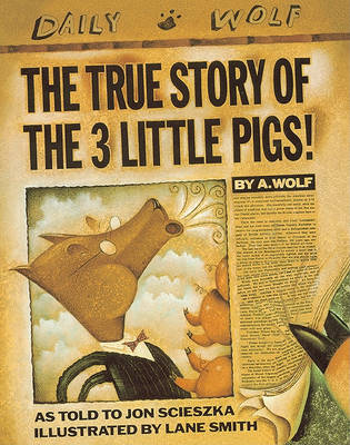 True Story of the 3 Little Pigs book
