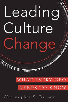 Leading Culture Change book