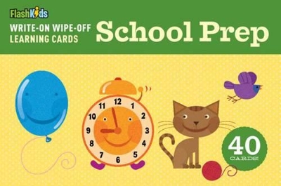 Write-On Wipe-Off Learning Cards: School Skills book