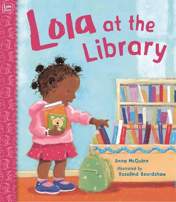 Lola at the Library book
