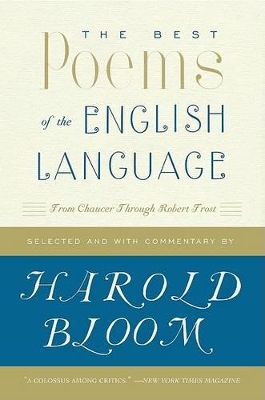 Best Poems of the English Language book