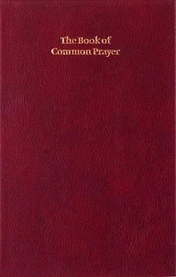 Book of Common Prayer, Enlarged Edition, Burgundy, CP420 701B Burgundy book