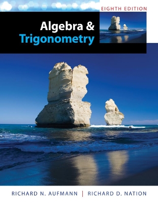 Algebra and Trigonometry book