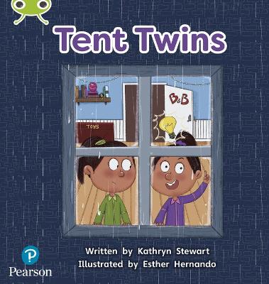 Bug Club Phonics - Phase 4 Unit 12: Tent Twins book