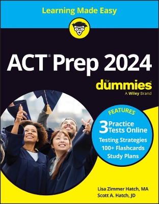 ACT Prep 2024 For Dummies with Online Practice book