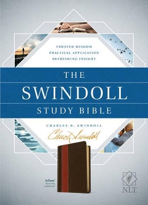 The The Swindoll Study Bible NLT, Tutone by Tyndale