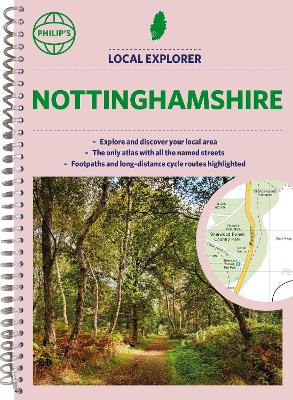 Philip's Local Explorer Street Atlas Nottinghamshire book