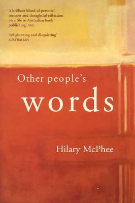 Other People's Words book