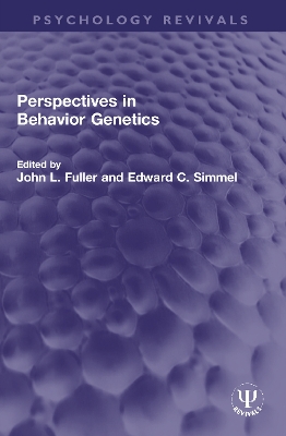 Perspectives in Behavior Genetics book