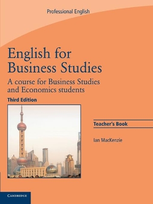 English for Business Studies Teacher's Book book