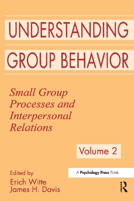 Understanding Group Behavior by Erich H. Witte