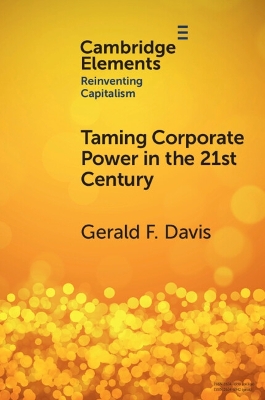 Taming Corporate Power in the 21st Century book